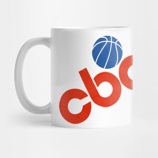 Defunct CBA Basketball League Mug